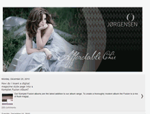 Tablet Screenshot of blog.jorgensenalbums.com